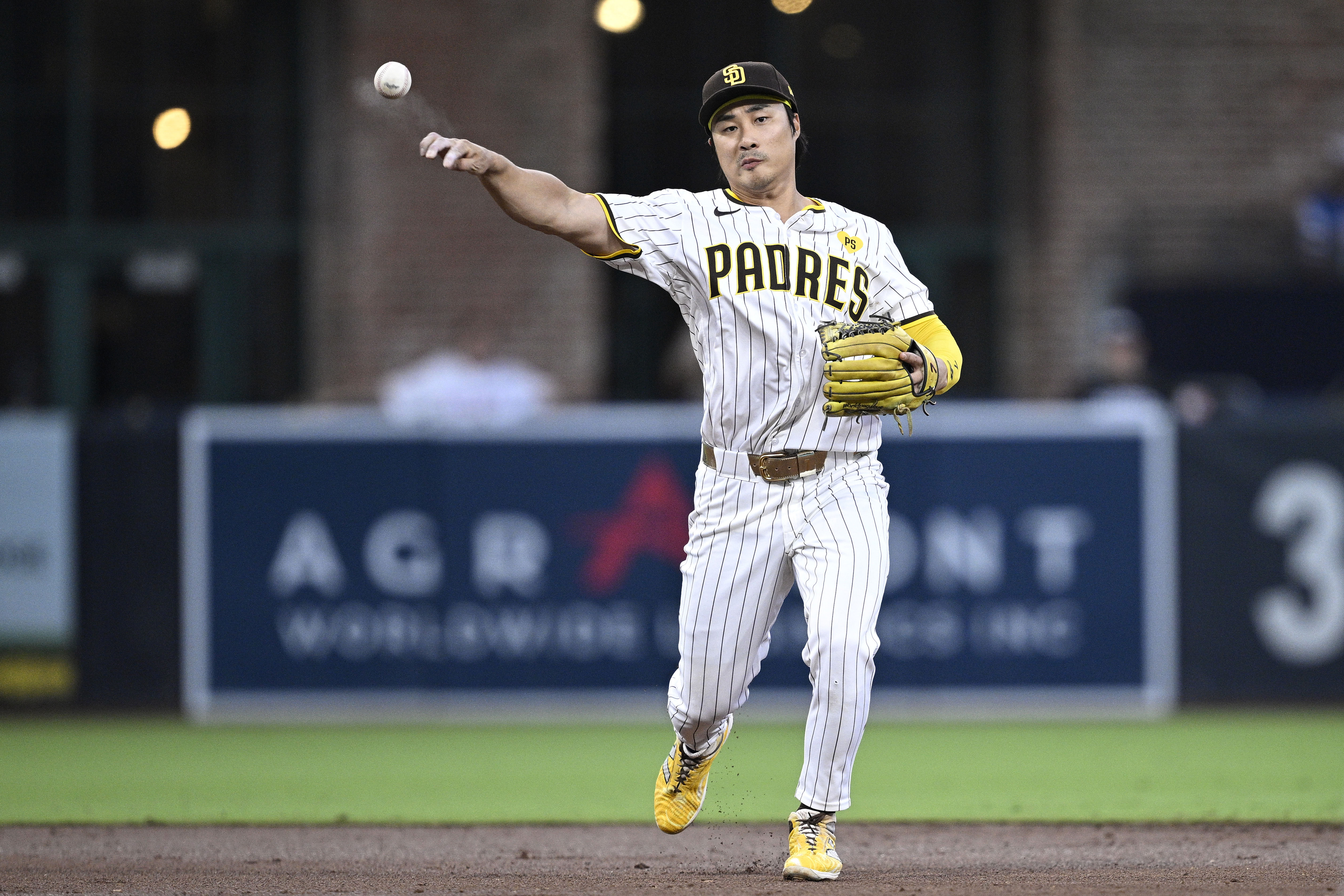 Ha-Seong Kim played four seasons in the MLB with the San Diego Padres (Image Source: Imagn)